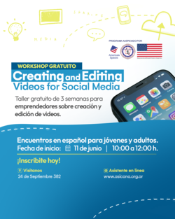 Creation and Edition of Videos Workshops