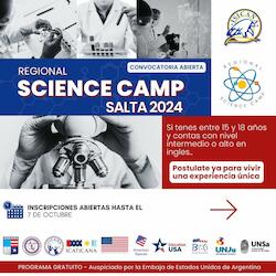 Regional Science Camp 2024 - Convocatoria Abierta