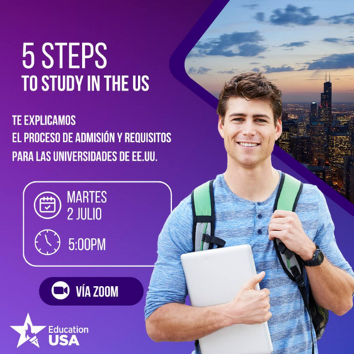 Webinar: 5 Steps to Study in the U.S.